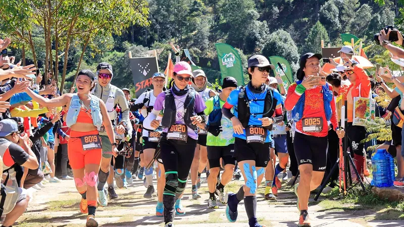 Lần đầu tổ chức giải chạy cự ly 160km trong rừng
