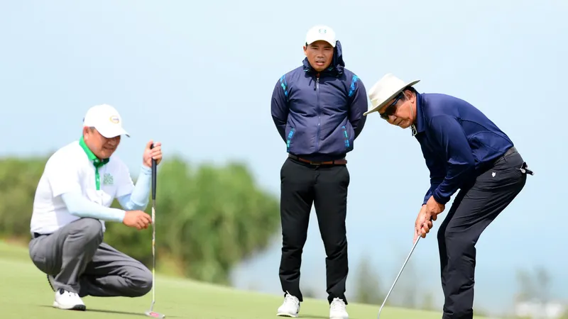 Lễ hội Golf Việt Nam - Nha Trang 2024: Thời tiết ủng hộ, các golfer hào hứng tranh tài