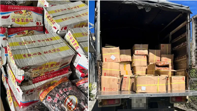 Đà Lạt: Thu giữ hơn 2 tấn mứt, hạt khô không rõ nguồn gốc