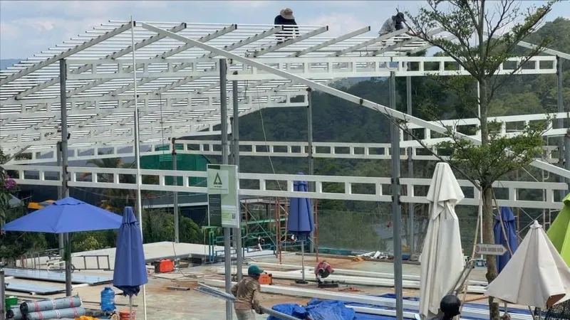 Đà Lạt: Phát hiện vi phạm trật tự xây dựng nhưng phường "đẩy" trách nhiệm cho thành phố