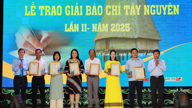 Trao giải Báo chí Tây Nguyên lần thứ II – 2025