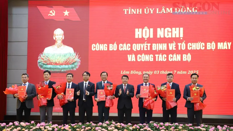 Lâm Đồng bổ nhiệm lãnh đạo các sở, ban, ngành