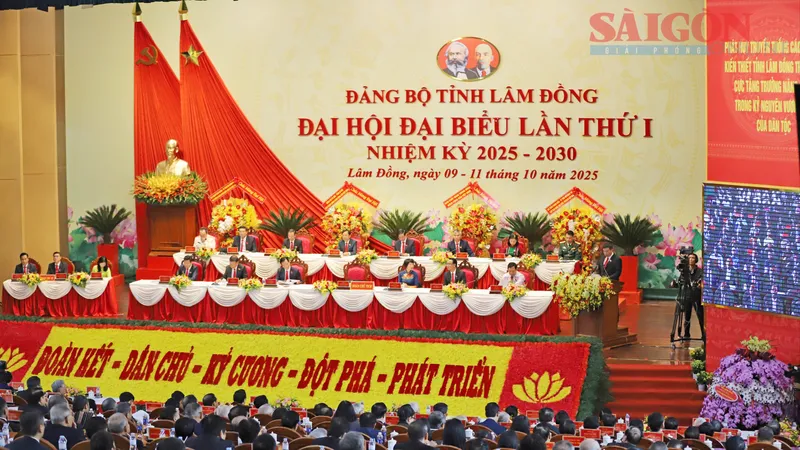 Khai mạc Đại hội đại biểu Đảng bộ tỉnh Lâm Đồng lần thứ I