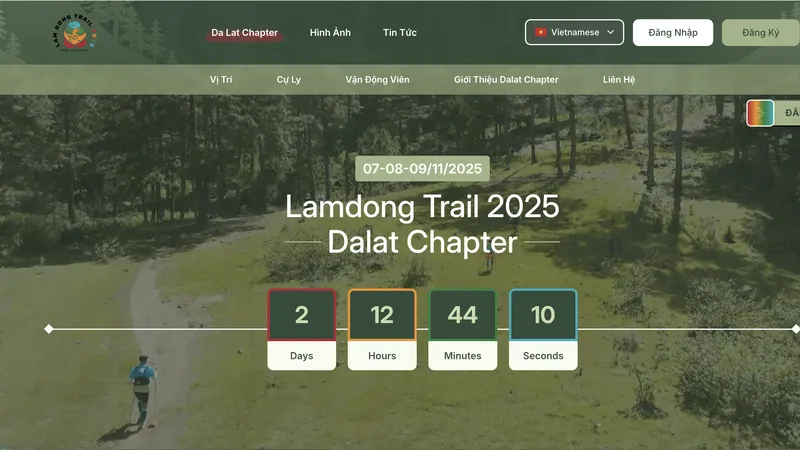 Dừng giải chạy địa hình Lâm Đồng Trail năm 2025 để tránh bão số 13