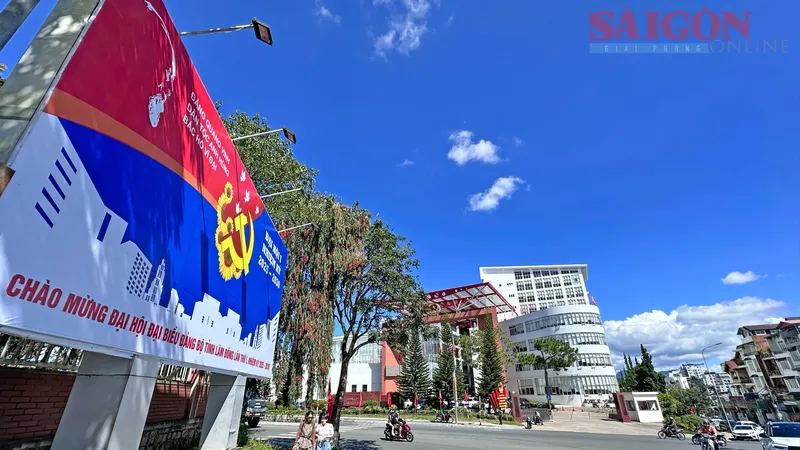 Khu Trung tâm hành chính tỉnh Lâm Đồng (phường Xuân Hương - Đà Lạt, tỉnh Lâm Đồng). Ảnh: ĐOÀN KIÊN