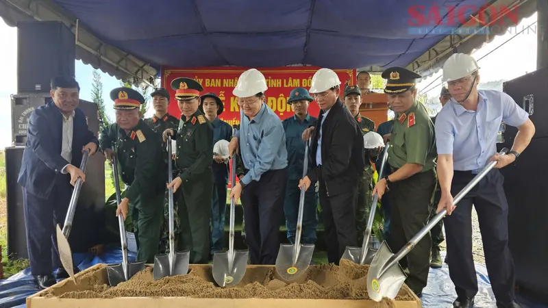 Khởi công xây dựng nhà cho người dân vùng lũ ở Lâm Đồng