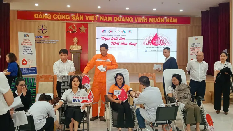Điện lực Lâm Đồng lan tỏa giọt máu yêu thương