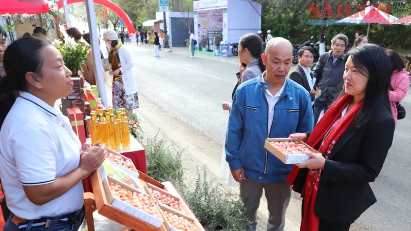 Lễ hội Mai anh đào quảng bá sản phẩm đặc sản Đà Lạt