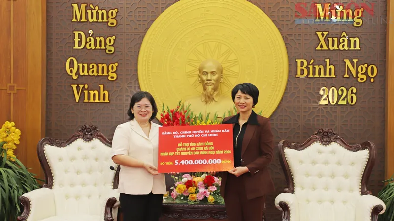 Lãnh đạo TPHCM thăm, chúc tết, hỗ trợ Lâm Đồng chăm lo an sinh xã hội