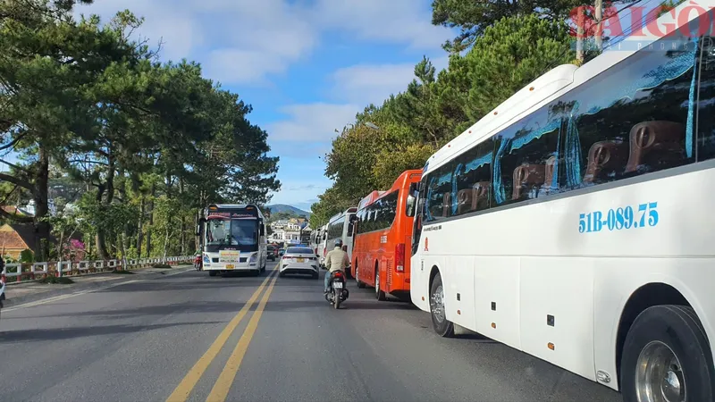 Lâm Đồng: Giảm phương tiện tải trọng lớn vào khu trung tâm Đà Lạt 