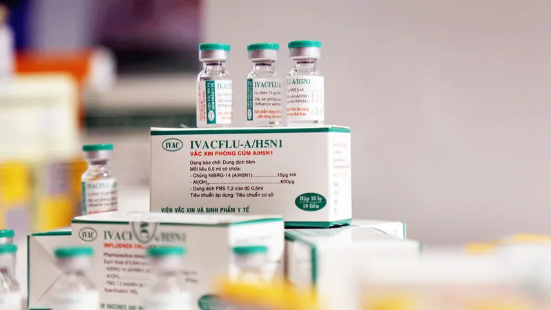 Vắc xin cúm A/H5N1 sẽ được bán rộng rãi trong nay mai
