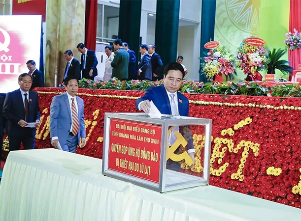 Đồng chí Nguyễn Khắc Định tái đắc cử Bí thư Tỉnh ủy Khánh Hòa 
