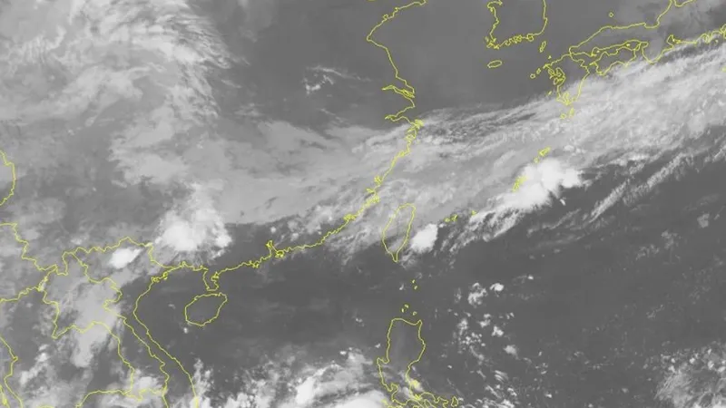 Vùng áp thấp có thể mạnh lên thành áp thấp nhiệt đới