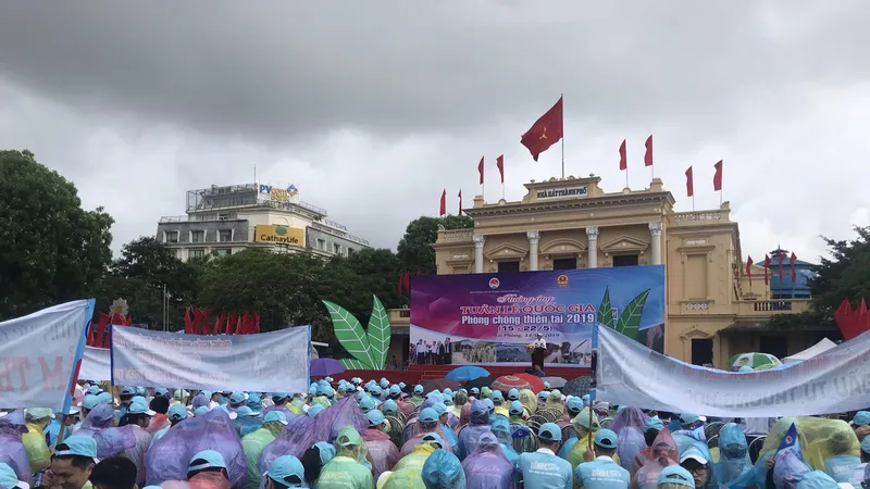 Lần đầu tiên phát động Tuần lễ phòng chống thiên tai