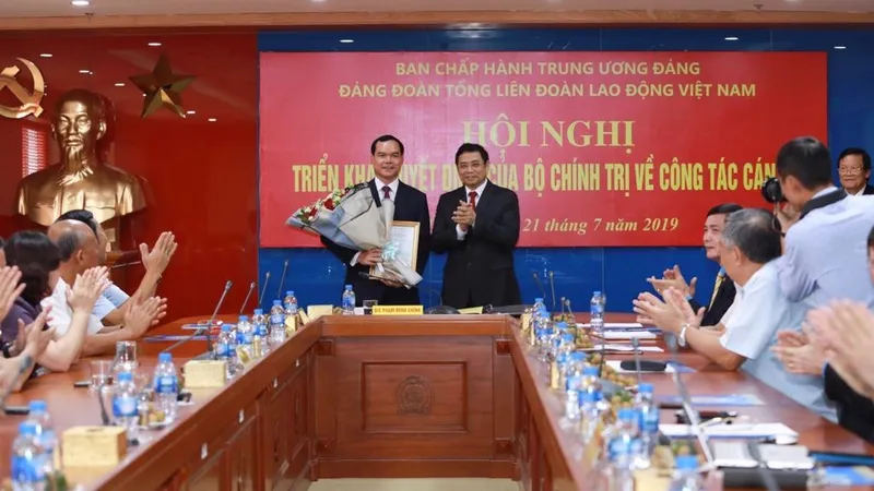Điều động Bí thư tỉnh Hà Nam làm Bí thư Đảng đoàn Tổng Liên đoàn Lao động Việt Nam