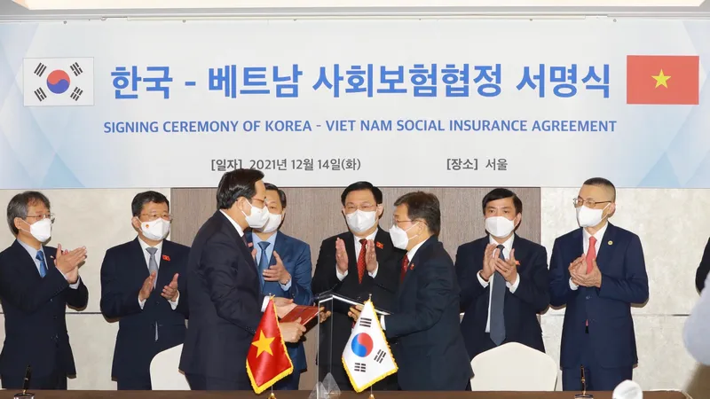 Người Việt Nam đi xuất khẩu lao động tại Hàn Quốc trở về sẽ có lương hưu
