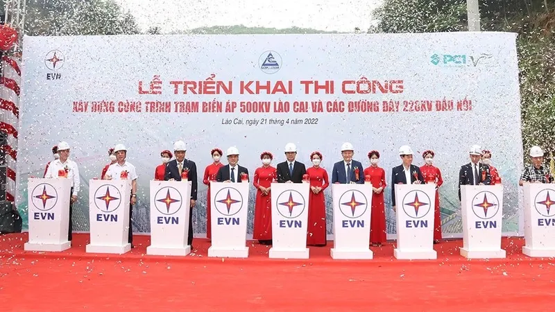 Khởi công trạm 500kV ở Lào Cai, sẵn sàng nhập khẩu điện khi cần thiết