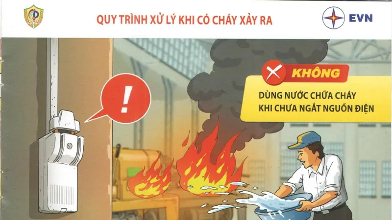 Hướng dẫn phòng cháy do chập điện tại các cơ sở sản xuất, kinh doanh, công sở 