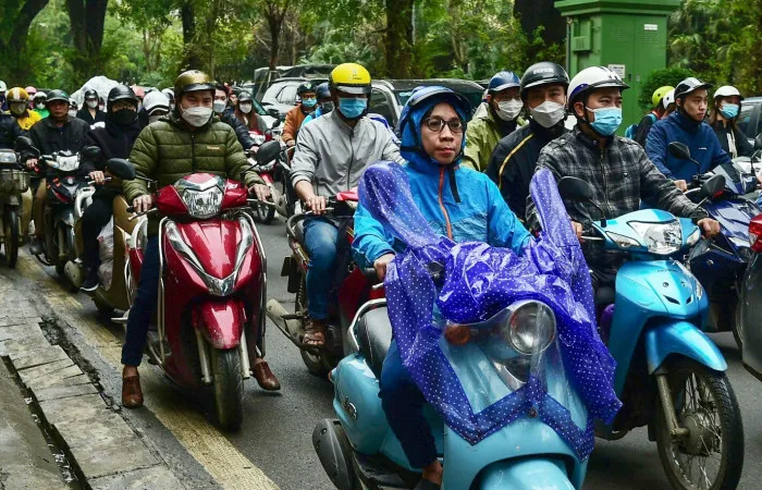 Ngày 19-2, phía Bắc mưa rét trở lại do không khí lạnh tăng cường