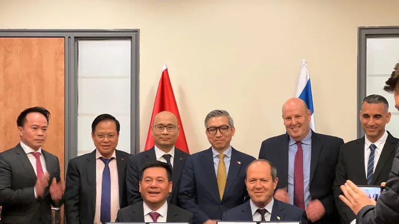 Việt Nam - Israel đã đàm phán xong, chuẩn bị ký hiệp định thương mại tự do 