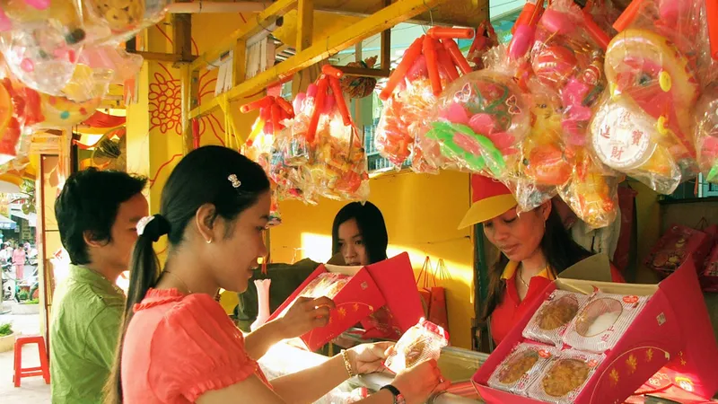 Nhộn nhịp thị trường bánh Trung thu 