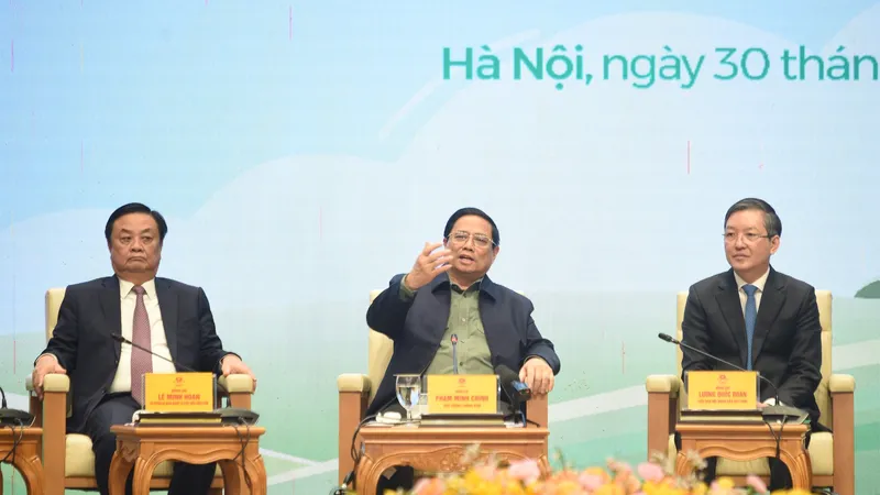 Thủ tướng Phạm Minh Chính đối thoại với nông dân cả nước