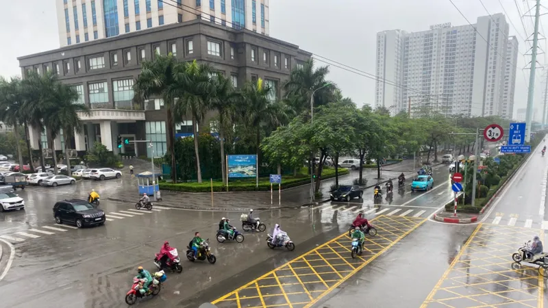 Hà Nội mưa dầm cả ngày