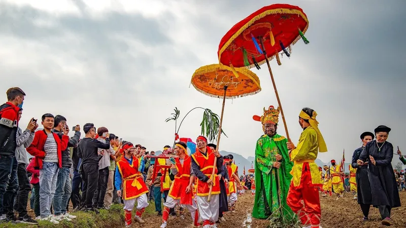 Ngày mai 24-2, khai hội “bôi mặt nhọ” rước “của quý” ở Lạng Sơn