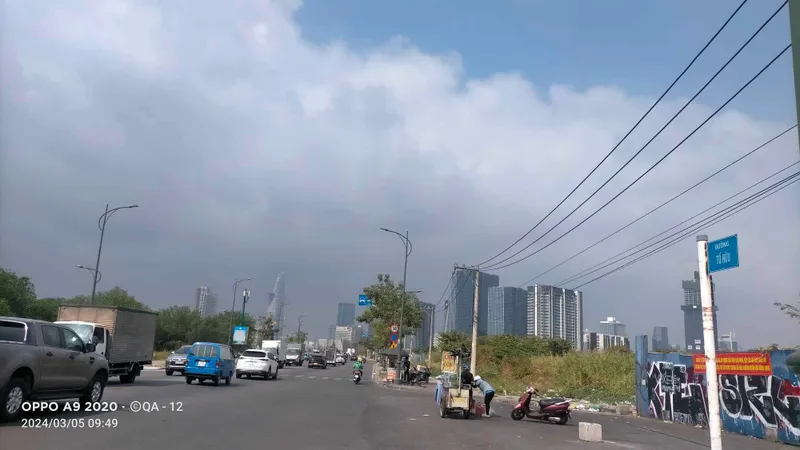 Hôm nay 5-3, TPHCM và Nam bộ có xác suất mưa 40%