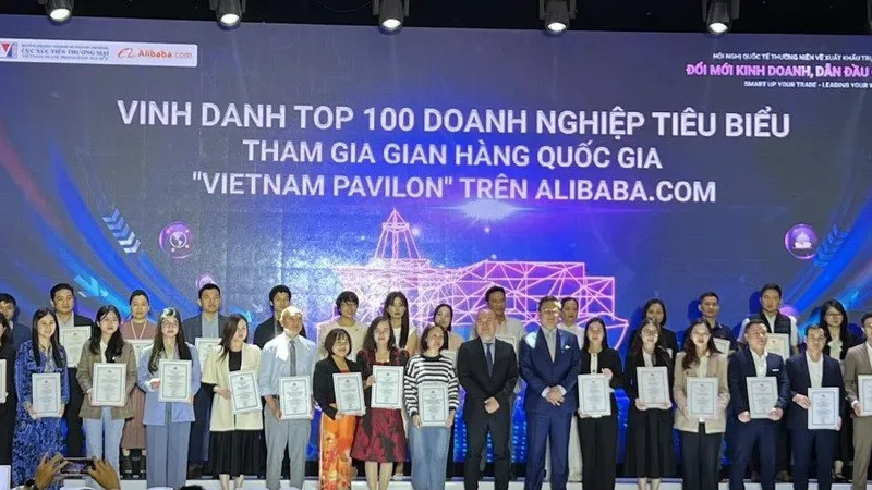 100 doanh nghiệp tiêu biểu được lên “Gian hàng quốc gia Việt Nam” trên Alibaba.com