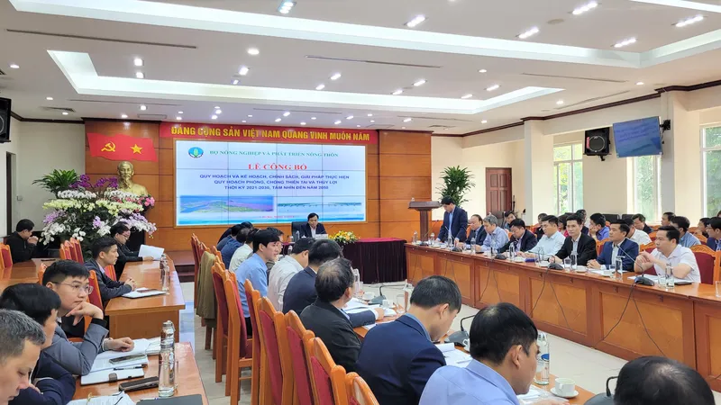 Quy hoạch nguồn nước - thủy lợi phải đi trước để các quy hoạch khác phải tuân theo