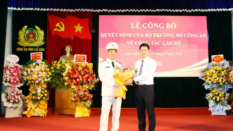 Điều động, bổ nhiệm Đại tá Lê Anh Hưng làm Phó Giám đốc Công an tỉnh Lai Châu