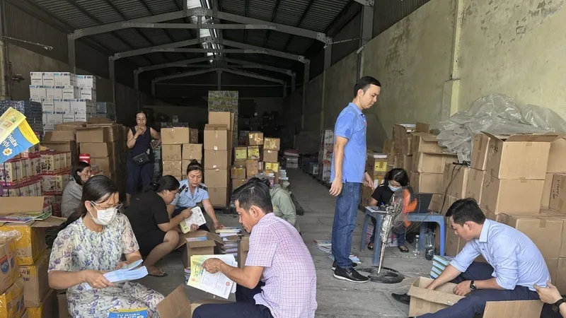 Bắt giữ hơn 40.000 quyển sách giả mạo sách của NXB Giáo dục Việt Nam