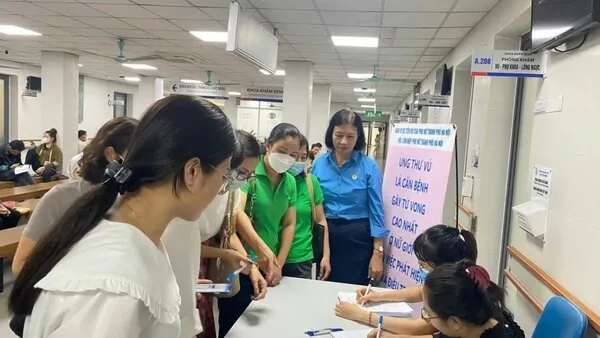 Công đoàn ngành GTVT tổ chức đợt tầm soát ung thư cho công nhân lao động
