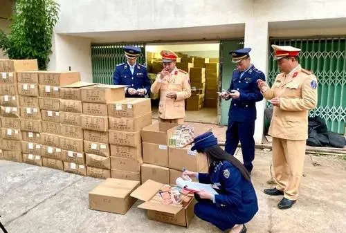 Thu giữ khối lượng linh kiện thuốc lá điện tử lớn nhất, trị giá 3,8 tỷ đồng