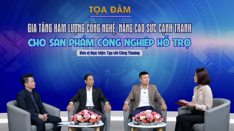 Gia tăng hàm lượng công nghệ cho công nghiệp hỗ trợ Việt Nam