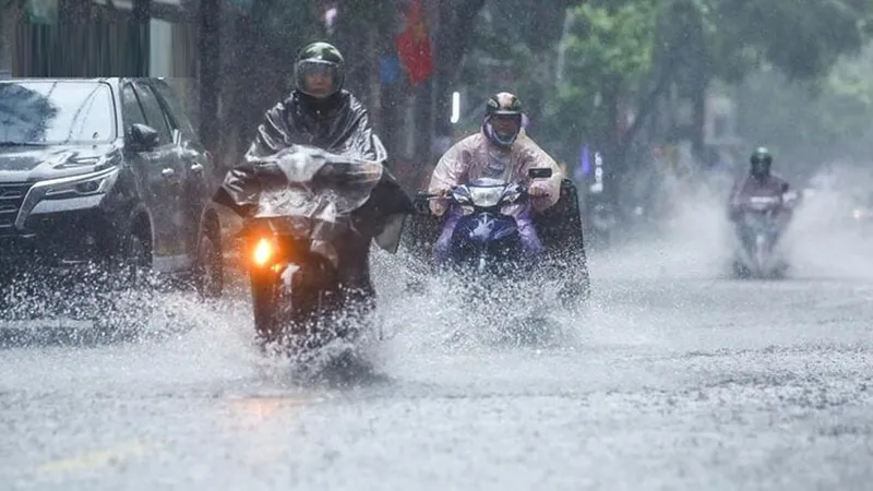 Chiều và tối 25-12, nhiều nơi ở Nam bộ sẽ mưa dông
