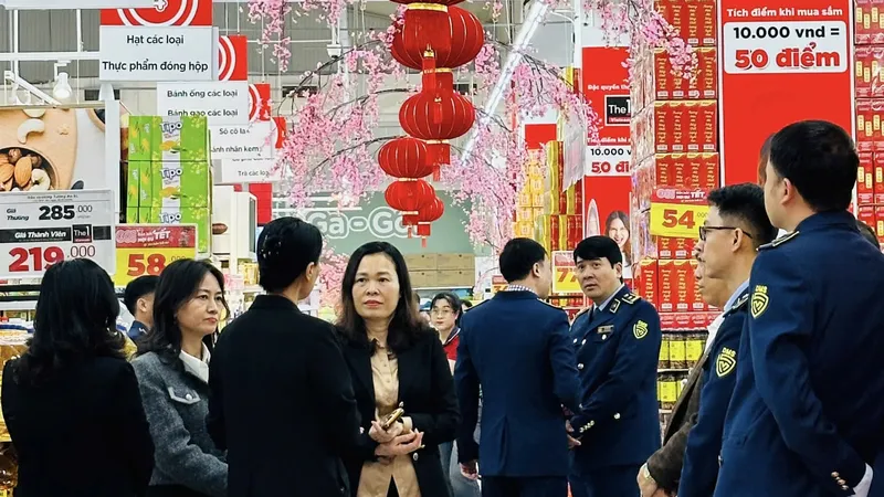 Bắt đầu đợt cao điểm kiểm tra thị trường Tết Bính Ngọ 2026