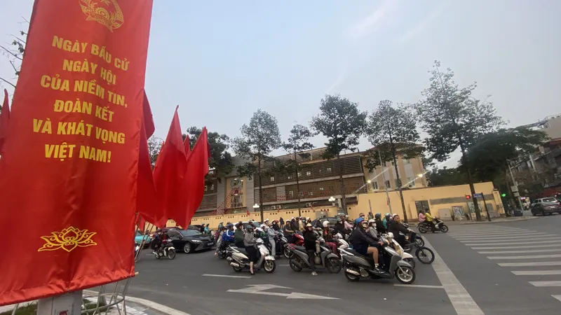 Thời tiết cả nước thuận lợi trong ngày bầu cử