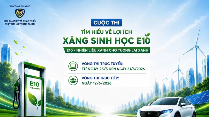 Tổ chức cuộc thi tìm hiểu xăng E10 quy mô toàn quốc