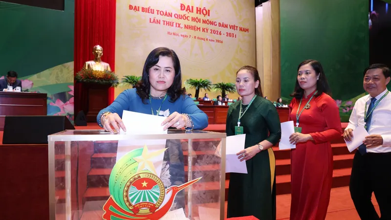 Đại hội lần thứ IX Hội Nông dân Việt Nam bầu Ban Chấp hành khóa mới