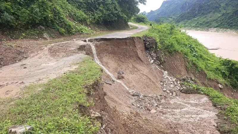 Mưa lớn gây nhiều thiệt hại tại Điện Biên, Lai Châu