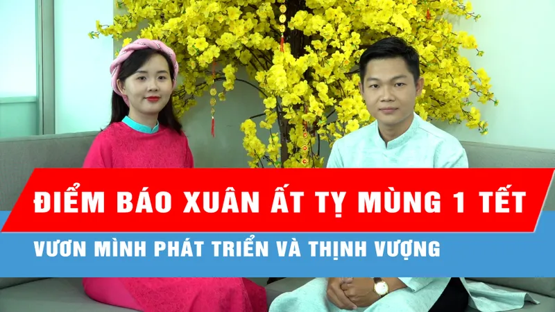 Điểm báo xuân Ất Tỵ mùng 1 tết 