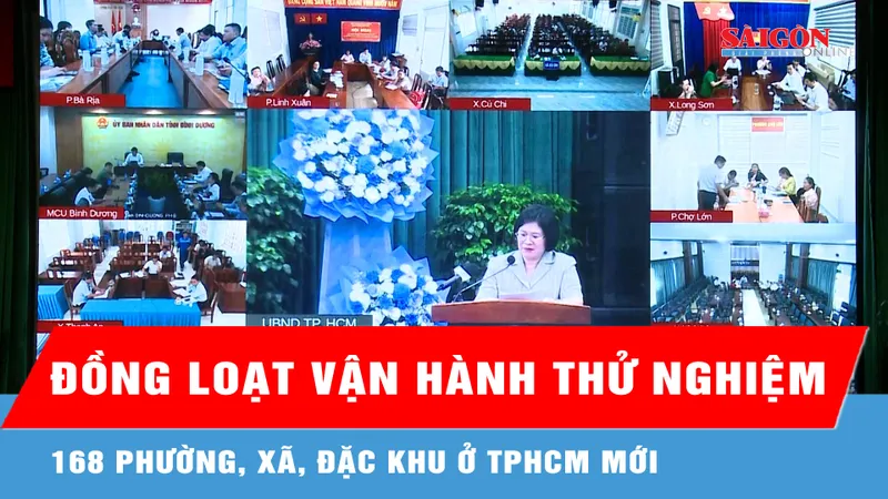 168 phường, xã, đặc khu ở TPHCM mới đã sẵn sàng vận hành theo mô hình chính quyền địa phương 2 cấp
