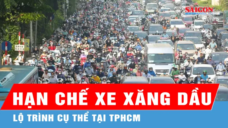 TPHCM dự kiến hạn chế xe xăng dầu vào trung tâm từ năm 2026