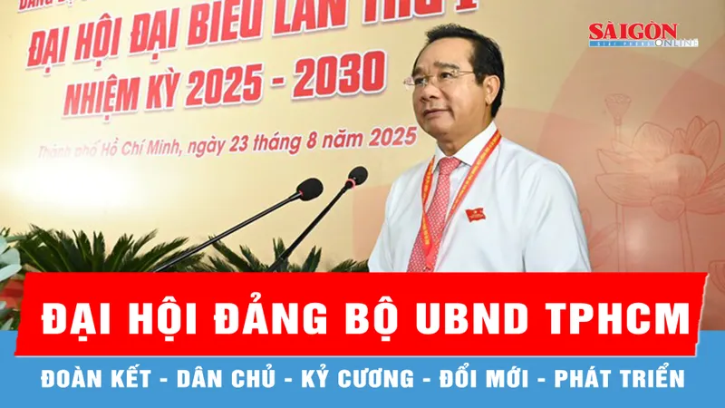 Khai mạc phiên trù bị Đại hội đại biểu Đảng bộ UBND TPHCM lần thứ I, nhiệm kỳ 2025-2030