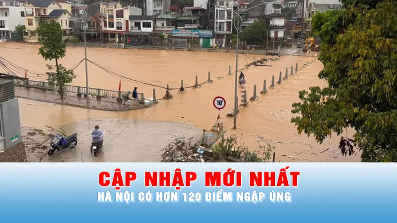 Podcast bản tin trưa 7-10: Thông tin cập nhập mới nhất từ Công ty thoát nước Hà Nội
