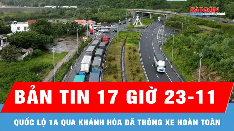 Bản tin 17 Giờ 23-11: 2 giờ sáng ở Nam Phi, Thủ tướng họp trực tuyến về khắc phục hậu quả mưa lũ