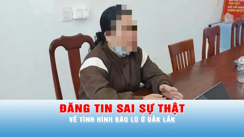 Podcast bản tin trưa 24-11: Xử phạt nhiều người đăng tin sai sự thật về bão lũ ở Đắk Lắk