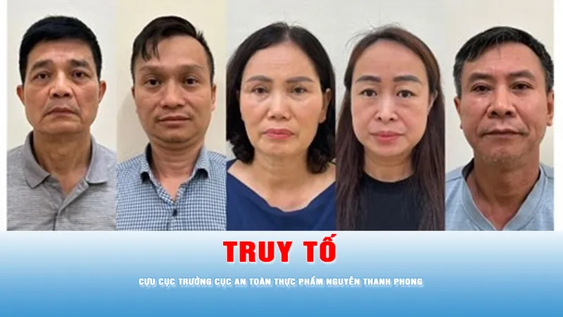 Podcast bản tin trưa 18-12: Truy tố cựu Cục trưởng Cục An toàn thực phẩm Nguyễn Thanh Phong và đồng phạm